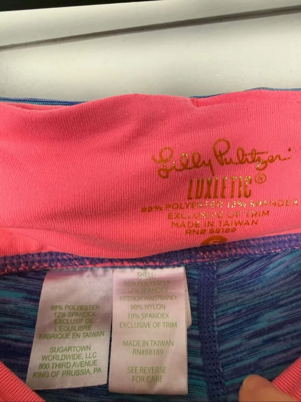 Lilly Pulitzer Women’s Small Luxletic Weekender Cropped Pants